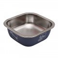 Миска для собак котов Taotaopets 1910002 металлическая Blue 160 мм