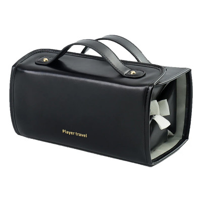 Женская косметичка SHY-02 несесер органайзер дорожная бьюти кейс Black