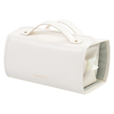 Женская косметичка SHY-02 несесер органайзер дорожная бьюти кейс White