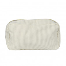 Женская косметичка ZUO 571 несесер органайзер дорожная бьюти кейс вельветовая Beige