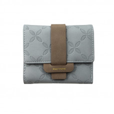 Женский кошелек Prettyzys 987 клатч с пряжкой повседневный Blue