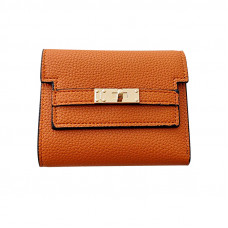 Женский кошелек EASTERN STAR C231-13 для купюр и карт на замке повседневный Orange
