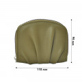 Женский кошелек EASTERN STAR C508-1 для купюр карт и монет на молнии повседневный Dark Green