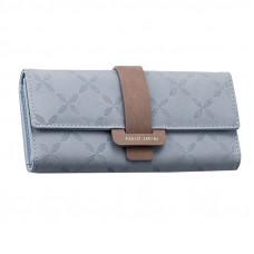 Женский кошелек Prettyzys PT18-989 клатч с пряжкой повседневный Blue