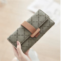 Женский кошелек Prettyzys PT18-989 клатч с пряжкой повседневный Green