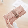 Женский кошелек Prettyzys PT18-989 клатч с пряжкой повседневный Pink