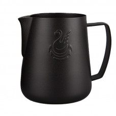 Питчер для молока JibbiJug молочник для вспенивания нержавеющая сталь градиент 400 мл Black Typhon