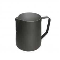 Питчер молочник для кофе JIMISI 12121 с тефлоновым покрытием для взбивания молока с длинным носиком Black 900 мл