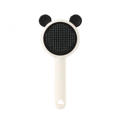 Расческа для шерсти животных DT-1152  Black + White