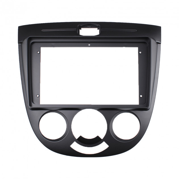 Переходная рамка Buick Excelle HRV 2004-2008 Chevrolet Lacetti 2004-2013 Nubira 2004-2008 Manual AC (6694) 9" Black