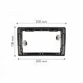 Переходная рамка Citroen Jumper 2006+ Peugeot Boxer 2006+ Fiat Ducato 2006+ (7590) 9"