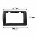 Переходная рамка Fiat Stilo 2001-2007 (5302) 9"