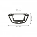 Переходная рамка Ford Transit Custom 2012-2018 Tourneo Custom 2012-2018 (7607) 9"
