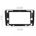 Переходная рамка Great Wall Hover (Haval) H6 2013-2018 (7303) 9"