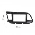 Переходная рамка Hyundai Elantra (AD) Avante (AD) 2018-2020 (2091) 9"