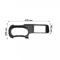 Переходная рамка Hyundai i10 2019+ 9" (7499)