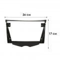 Переходная рамка Hyundai Veloster 2011-2018 (6747) 9"