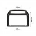 Переходная рамка Kia Carnival 2006-2014 (7279) 9"