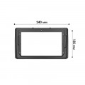 Переходная рамка Kia Carnival 2014-2020 9" (7277)