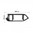 Переходная рамка Kia Morning Picanto 2011-2017 (5306) 9"