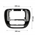 Переходная рамка Kia Soul 2013-2019 ver.2 (7280) 9"