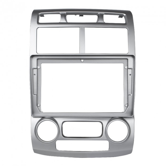 Переходная рамка Kia Sportage 2005-2010 (7085)  9" Silver