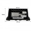 Переходная рамка Mazda 3 2014-2019 (7220) 9"