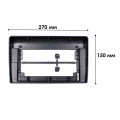 Переходная рамка Mitsubishi Outlander 2003-2006 (7223) 10.1"