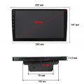 Автомагнитола 2 din W-10 6/128Gb 4G Wi-Fi GPS Top