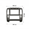Переходная рамка Nissan Navara (D40) 2005-2010 Pathfinder (R51) 2004-2010 (4710) 9"
