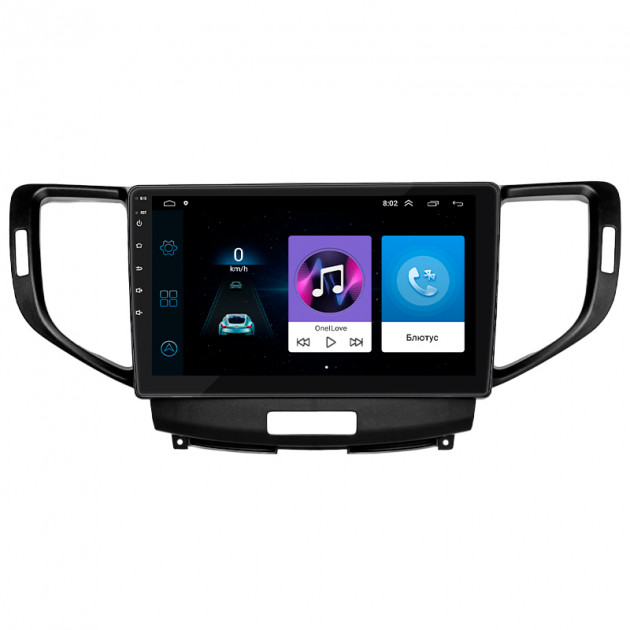 Штатная магнитола Lesko для Acura TSX II 2008-2014 экран 9" 1/16Gb Wi-Fi GPS Base
