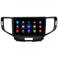Штатная магнитола Lesko для Acura TSX II 2008-2014 экран 9" 1/16Gb Wi-Fi GPS Base