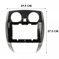 Переходная рамка Nissan Note 2 E12 2012-2021 (6966) 10.1"
