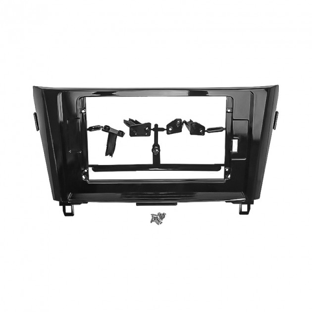 Переходная рамка Nissan Qashqai 2014+ X-Trail 2014+ Rogue 2014+ (6674) TK 0328 10.1" Black