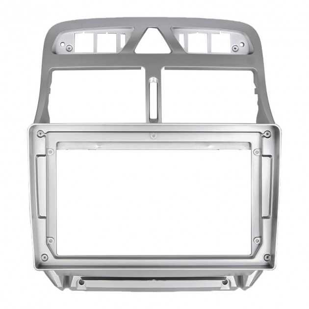 Переходная рамка Peugeot 307 2001-2008 (PE 021N) 9" Silver