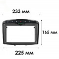 Переходная рамка Peugeot 308 2007-2013 408 2011+ (6994) 9"