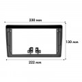 Переходная рамка Peugeot 407 2004-2010 (PE 033N) 9"