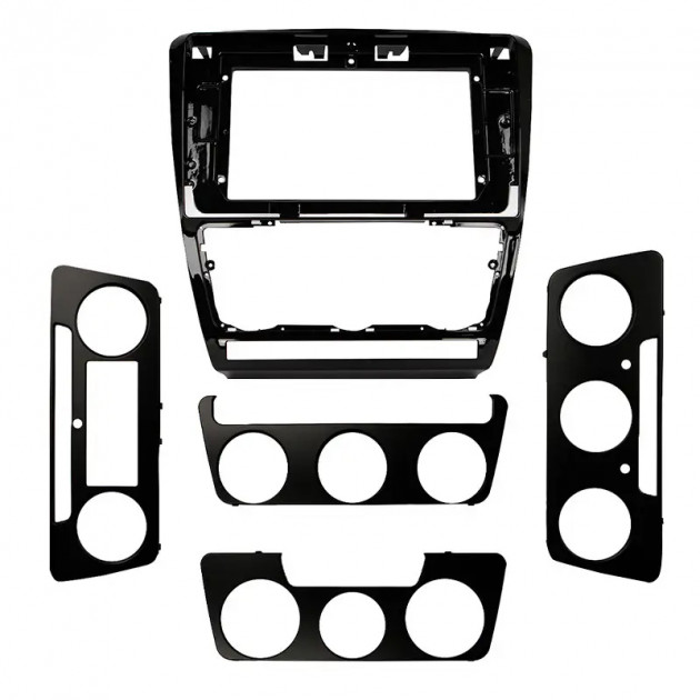 Переходная рамка Skoda Octavia 2004-2013 (TK 0229) 10,1" Black