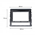 Переходная рамка Toyota Land Cruiser 200 (V8) 2015-2019 (6843) 9"
