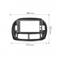Переходная рамка Toyota Previa Estima 2000-2006 (6332) 9"