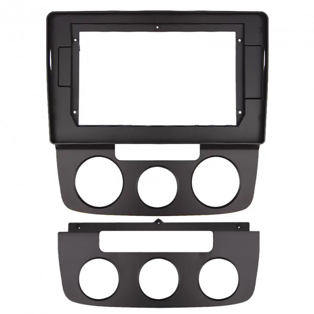 Переходная рамка Volkswagen Jetta 2005-2009 Golf 2003-2008 Manual AC (6881) 10.1"