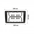 Переходная рамка Volkswagen Passat B5 1996-2005 (7492) 9"