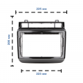 Переходная рамка Volkswagen Touareg 2010-2018 (7443) 9"