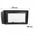 Переходная рамка Volvo XC70 V70 2001-2004 S60 2000-2004 (990) 9"