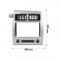 Штатный комплект переходная рамка с проводкой Audi Q7 4L 2006-2010 (1234-328) 9" + canbus