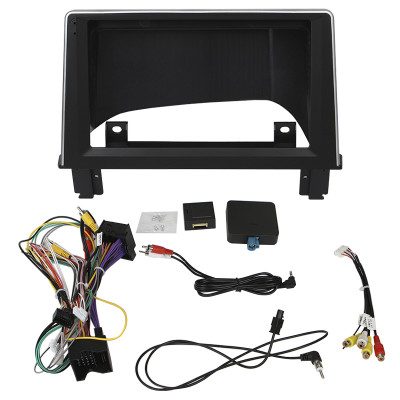 Штатный комплект с переходной рамкой BMW 1 F20/F21 2013-2016 + адаптер питания (1234-318) 9"