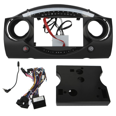 Штатный комплект переходная рамка BMW Mini Hatch R50 2000-2006 + адаптер питания (1234-FST) 9"