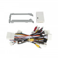 Переходной штатный комплект с проводкой Infiniti FX35 FX37 2009-2012 9" (1234-307) + canbus