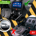 Штатная магнитола Lesko для Audi A3 II (8P) Рестайлинг 1 2004-2008 экран 9" 2/32Gb 4G Wi-Fi GPS Top