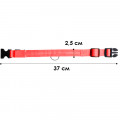 Светодиодный LED ошейник USB светящийся для собак и котов Red XS